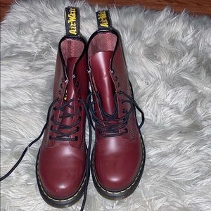 Red Dr Martens